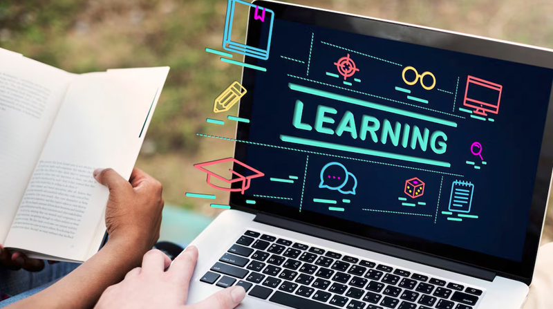 Illustrative training, tutorials & educational videos scene