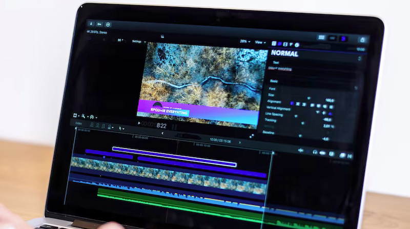 Illustration of music video editing services