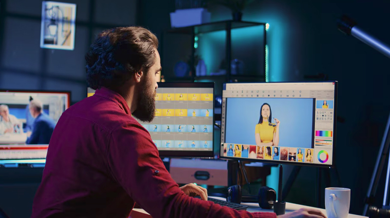 Illustrative brand stories & founder films scene